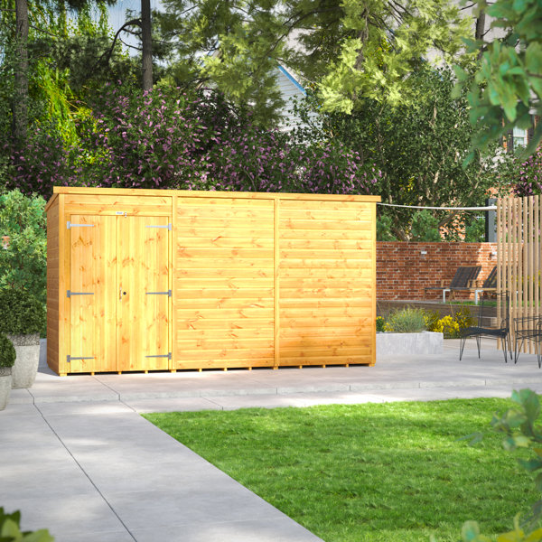 Gartenhaus Bh25 Opera 215x180cm Aus Fichtenholz - Mit Doppeltür & Fenster, PEFC-Zertifiziert